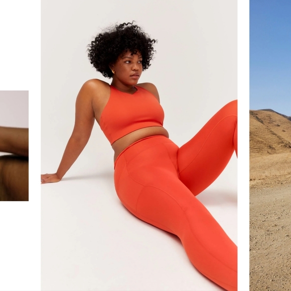 NWT Girlfriend Collective Compressive Pocket Legging in Tart - Picture 7 of 12